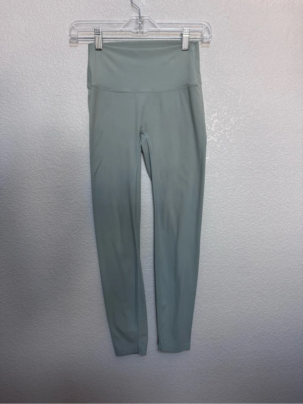 Lululemon High Waist 7/8 Legging Sage Green Women’s 2  Summer Outdoor